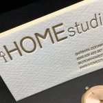 L-431 | Wizytówki Architekta Wnętrz 2 wizytówki-letterpress-dla-architekta-wnętrz-ze-złotymi-krawędziami