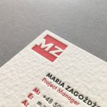 L-438 | Trójwymiarowe wizytówki letterpress 8 Trójwymiarowe wizytówki letterpress