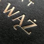 Prestiżowe wizytówki złote i czarne