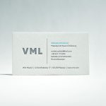 wizytówka letterpress dla agencji