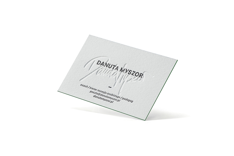 wizytowki-dla-coacha Wizytówka letterpress dla coacha