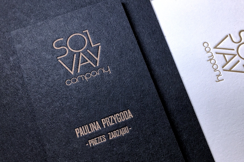 wizytowki-solvay-01 czarne-wizytowki-letterpress